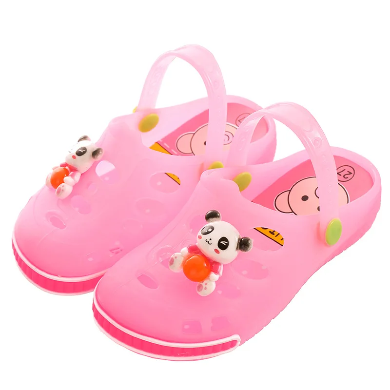 Двойная звезда 2020 Новая летняя детская обувь Crocs для мальчиков и девочек модная