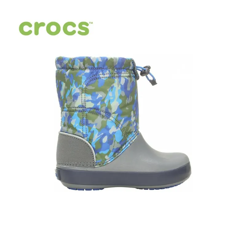 CROCS CB LodgePoint Graphic WntrBt K KIDS|Сапоги| |