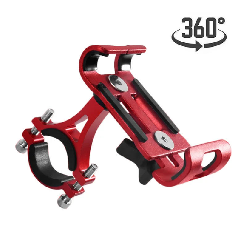 bicycle phone holder motorcycle handlebar mount non slip mountain bike aluminum alloy holder for iphone 13 huawei xiaomi samsung free global shipping