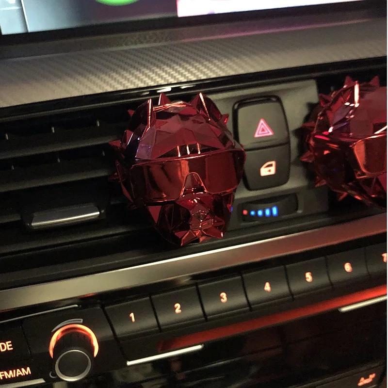 

Car aromatherapy Plating ABS Bully Air Outlet Perfume Clip Car decoration diffuser Air Freshener