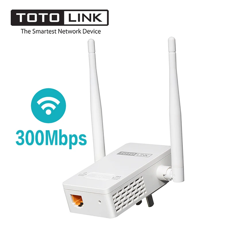 TOTOLINK EX200 300 Мбит/с беспроводной Wifi расширитель диапазона, Wi-Fi ретранслятор расширения для ПК/ноутбука/игры, простая настройка, быстрая из России