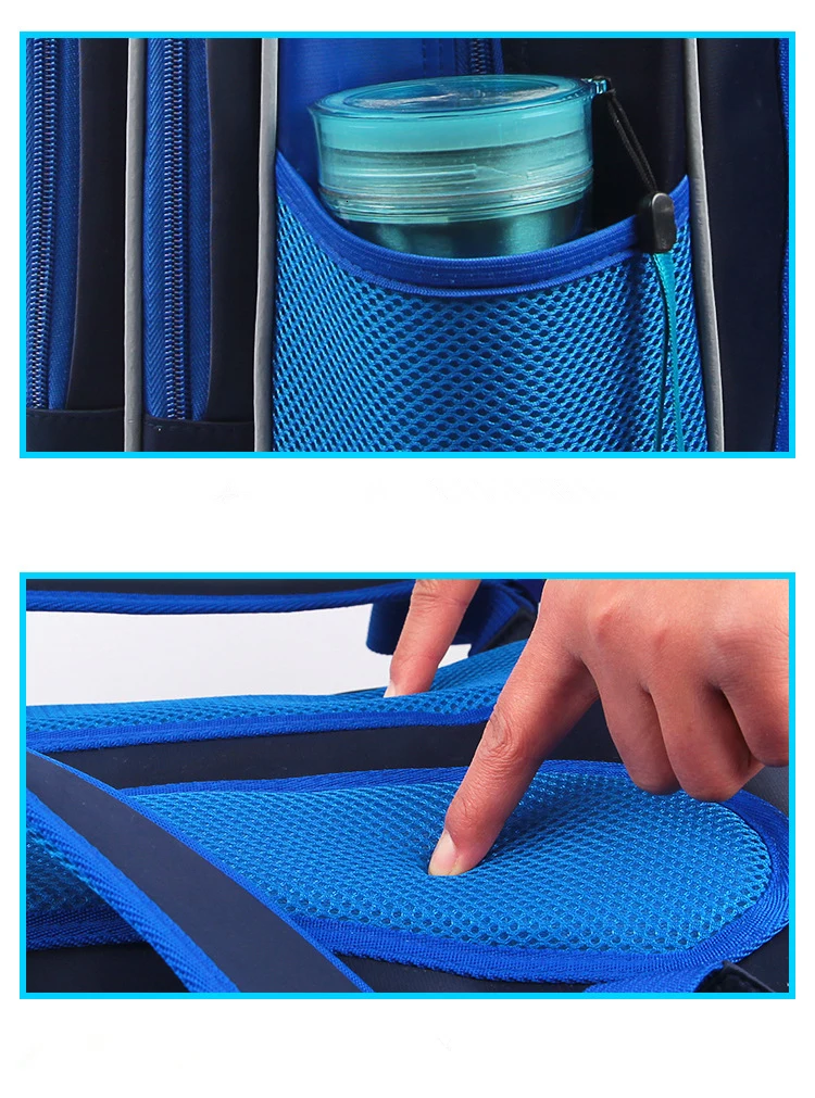 Children Orthopedic School Bag for Teen Boys and Girls High quality nylon waterproof school backpack mochila escolar