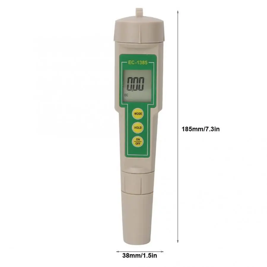 Hot Sale PH Meter 3 In1 EC/CF/TDS Tester/Water Quality Conductivity Tester Platinum Graphite Sensor Analyzer | Инструменты