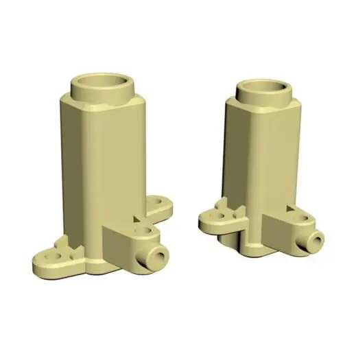 

HG 1pair Metal Axle Connecting Seat for RC Model 1/12 P802 Military Truck Car TH09950-SMT2