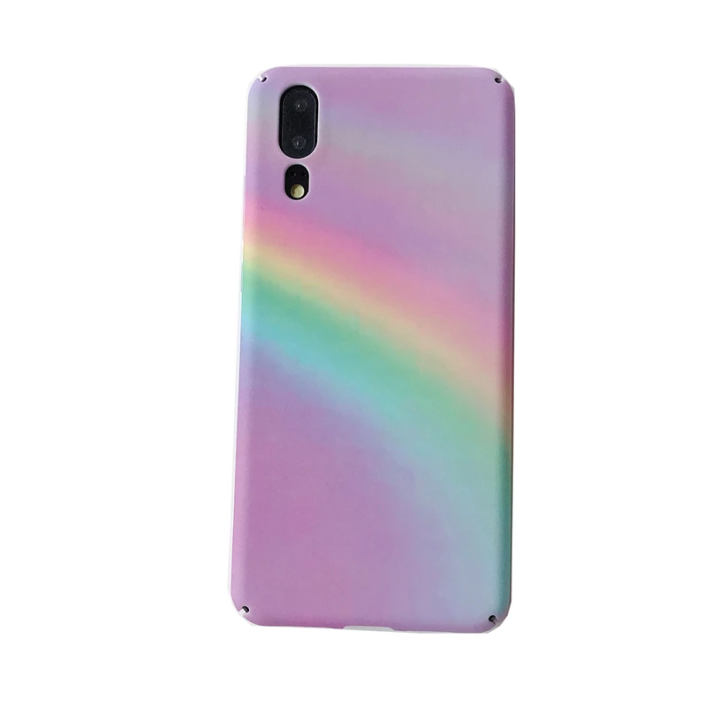 Чехол Kexin для Huawei P smart 2019 Mate20 P20 Pro P30 Honor10 Lite чехол с радужным небом Nova4 жесткий