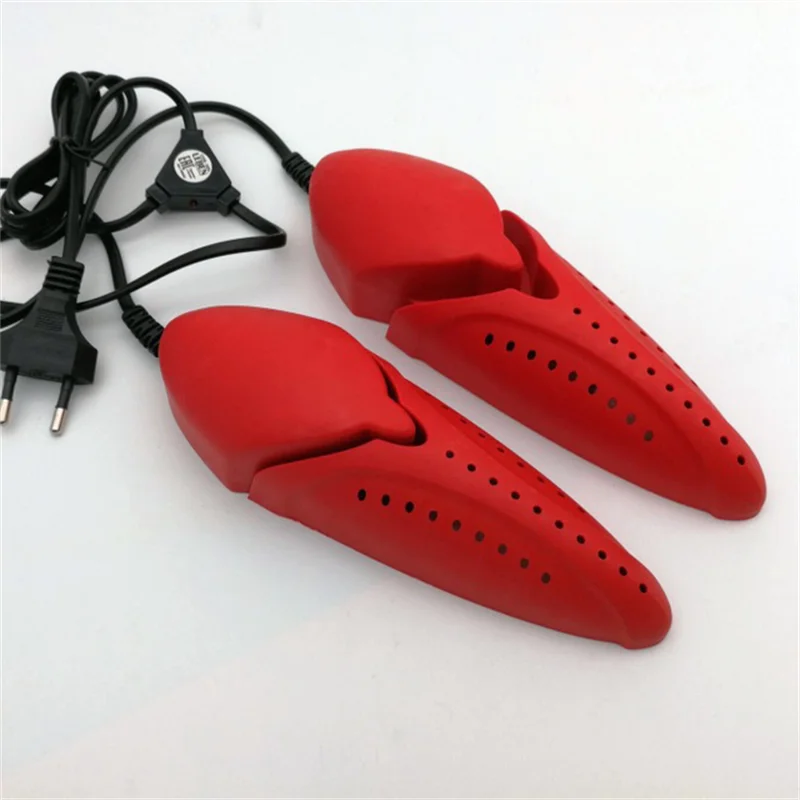 

220V 20W Shoes Drier Heater Shoe-Dryer Foot Protector Race Car Shape Voilet Light Boot Odor Deodorant Dehumidify Device