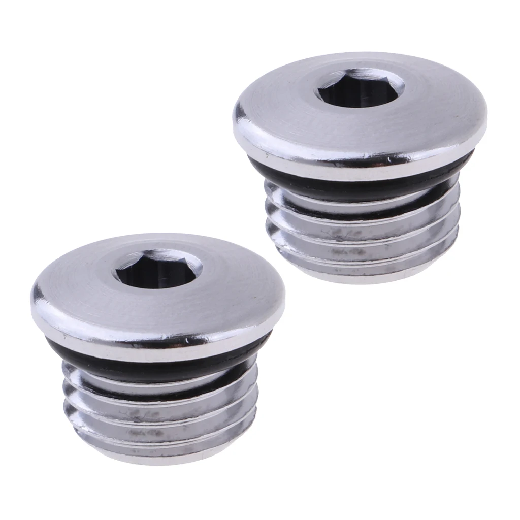 2 шт. стандартный винт для разъема порта высокого давления 7/16 дюйма|Сумки