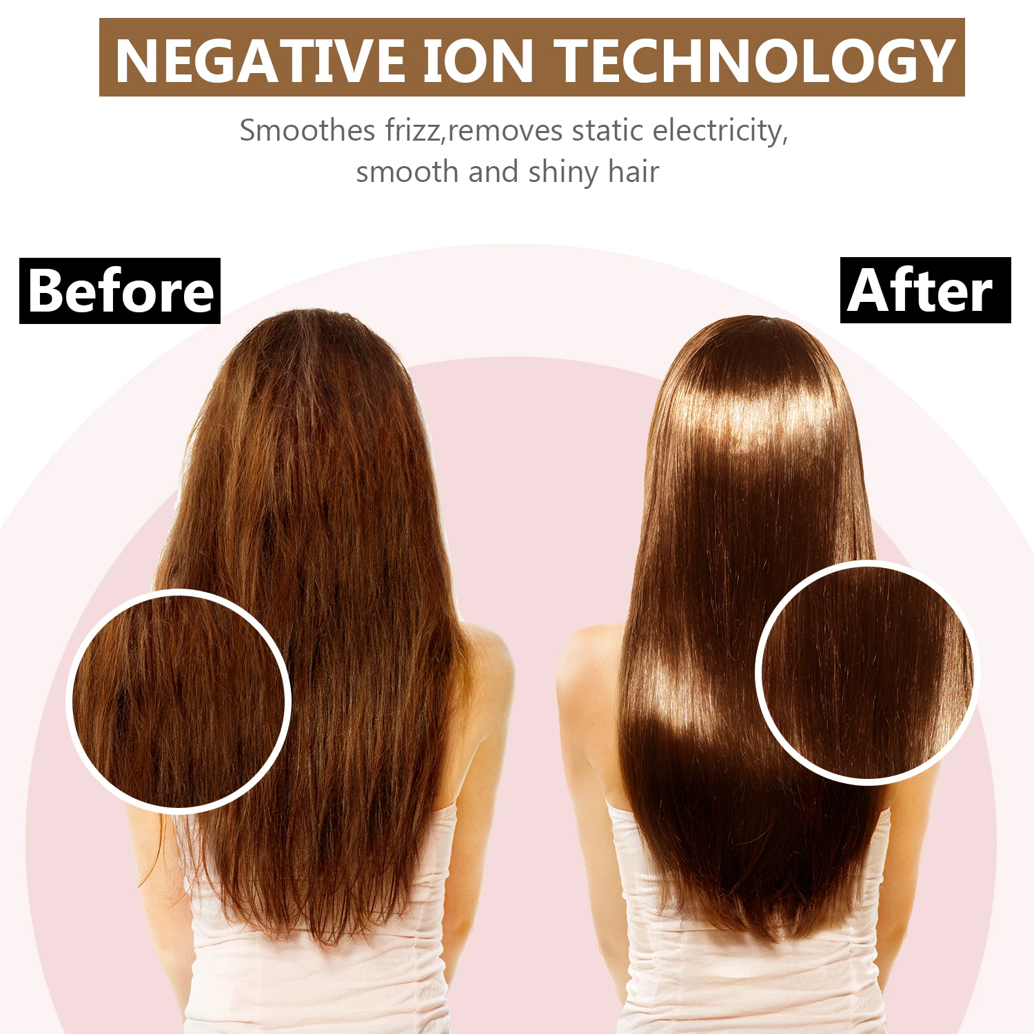 

Hair Dryer For Hair Strong Wind Quick Dry Cold Air Wind Negative Ionic Professional Salon Dryer Hairdryers For Hair Female