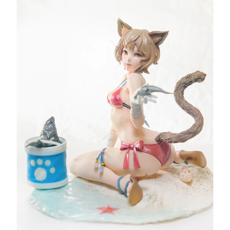 Белая форма ручной работы из смолы GK WF2018 летняя белая в виде кошки | Игрушки и