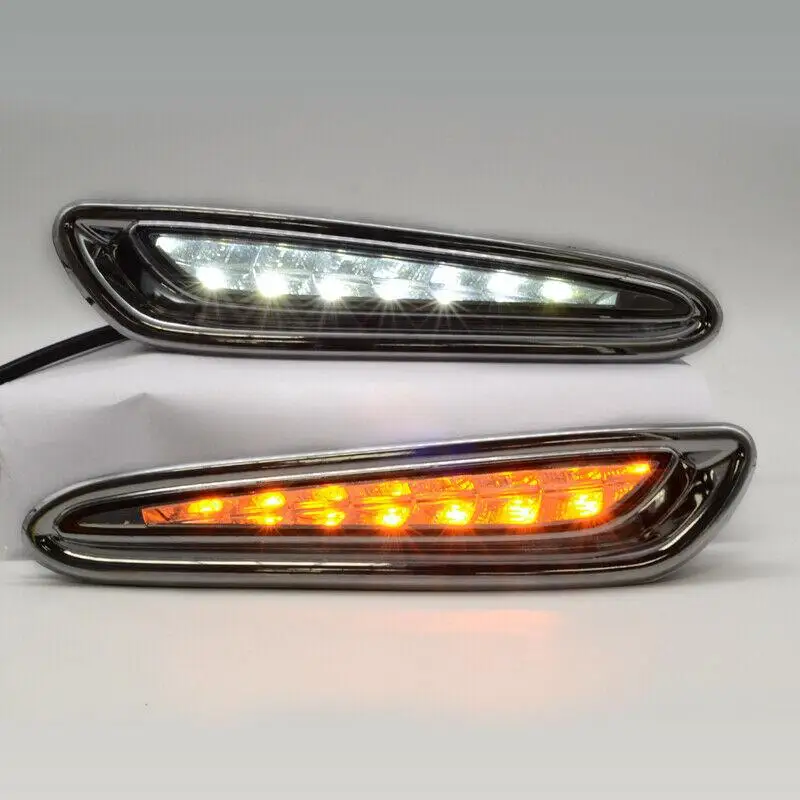 

Car LED Daytime Running Lights DRL / Yellow Turn Signal Lamp For Mazda 3 12-2014
