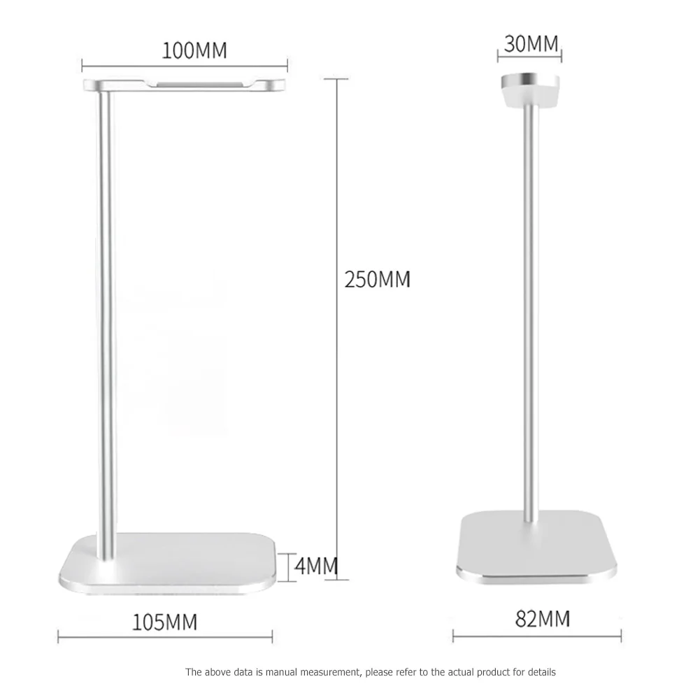 

Universal Headphone Holder Aluminum Alloy Gaming Headset Rack Earphone Hanger Desk Display Stand Headphone Accessories