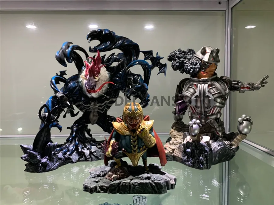 Модели вентиляторов в наличии Одна деталь Гекко Мория cos venom gk смолы игрушечная
