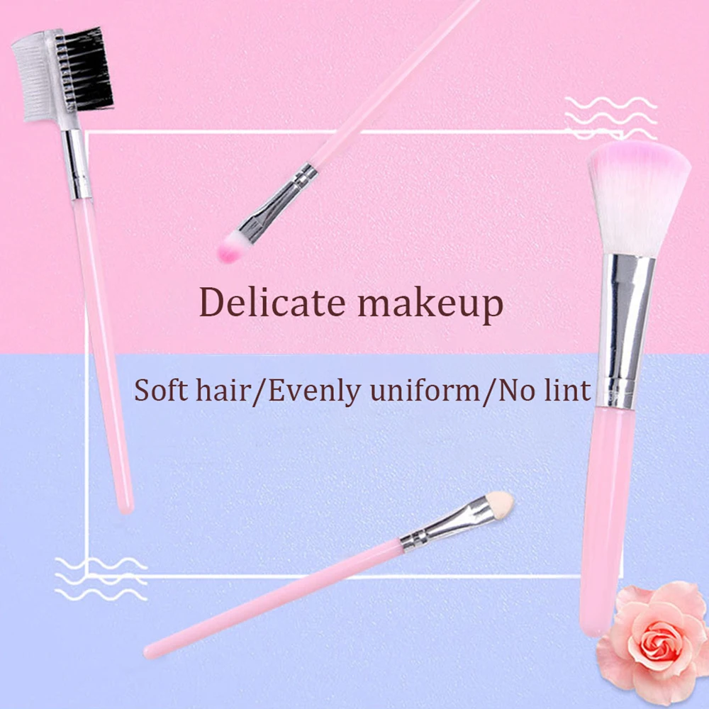 Хит 5 шт. набор кистей для макияжа Тени Карандаш глаз карандаш бровей основа