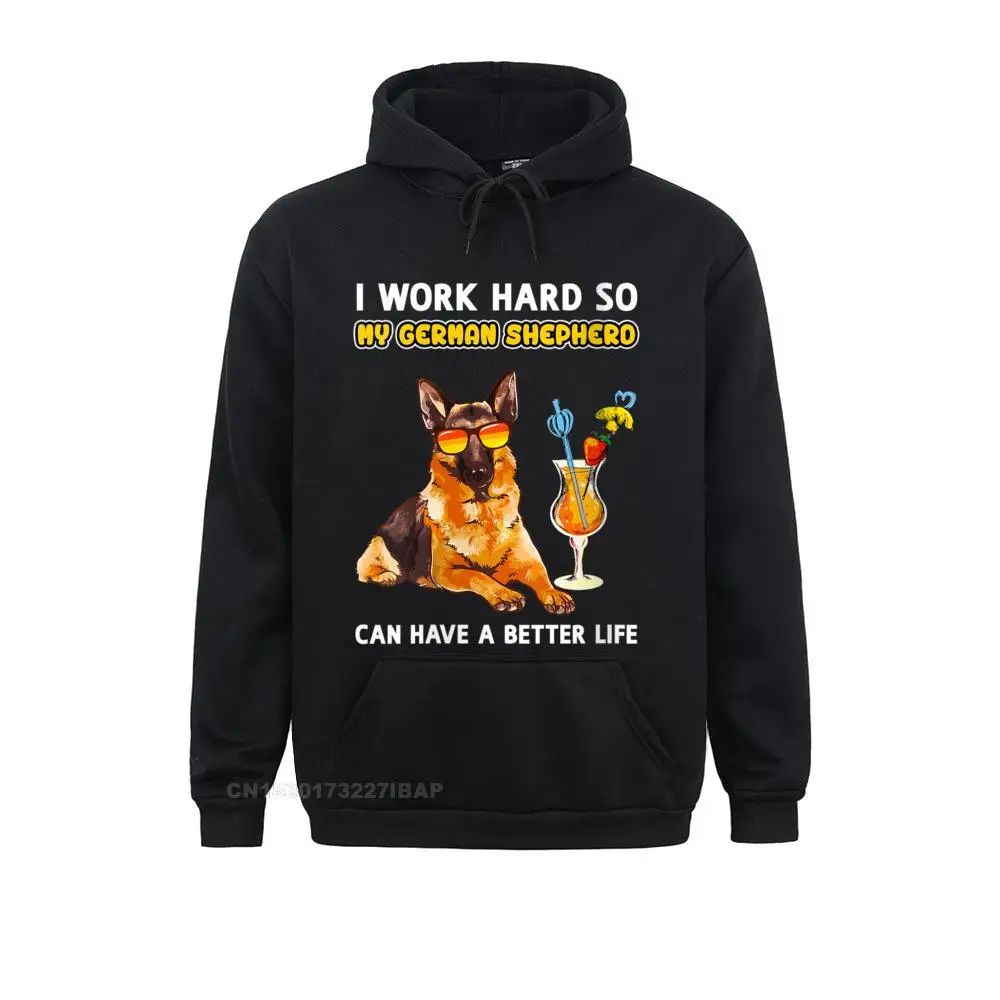 Men Funny German Shepherd German Shepherd Lover Hoodie Normcore Hoodies For Men Sweatshirts Customized Sportswears New Fashion