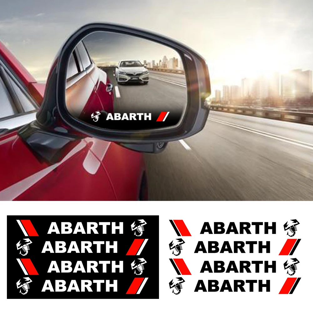 Виниловая наклейка на дверную ручку автомобиля 4 шт. декоративные наклейки