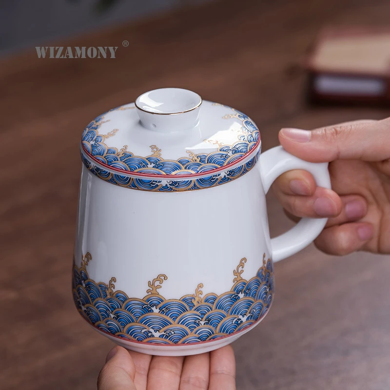 WIZAMONY2020 Новое поступление 390 мл два цвета волшебный керамический кофе чай молоко
