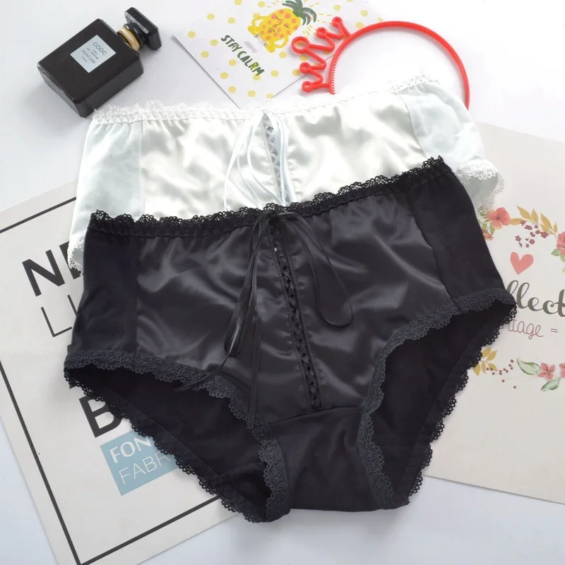 SP & CITY высококачественные атласные сексуальные трусики для женщин ажурное нижнее
