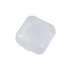 10 шт., прозрачные квадратные пластиковые шкатулки для хранения таблеток