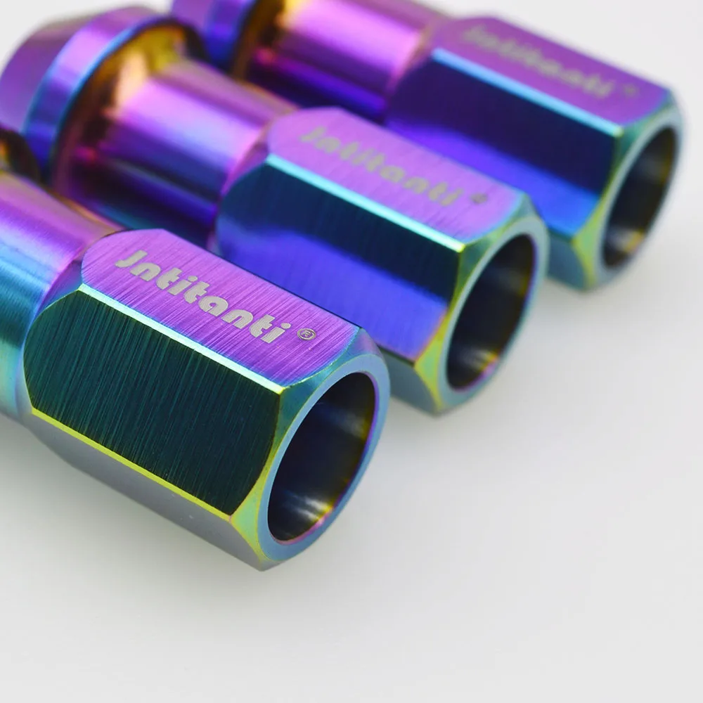 Титановые колеса Jntitanti Gr5 гайки M12x1 5x45 мм титановые винты Ti 6Al-4V