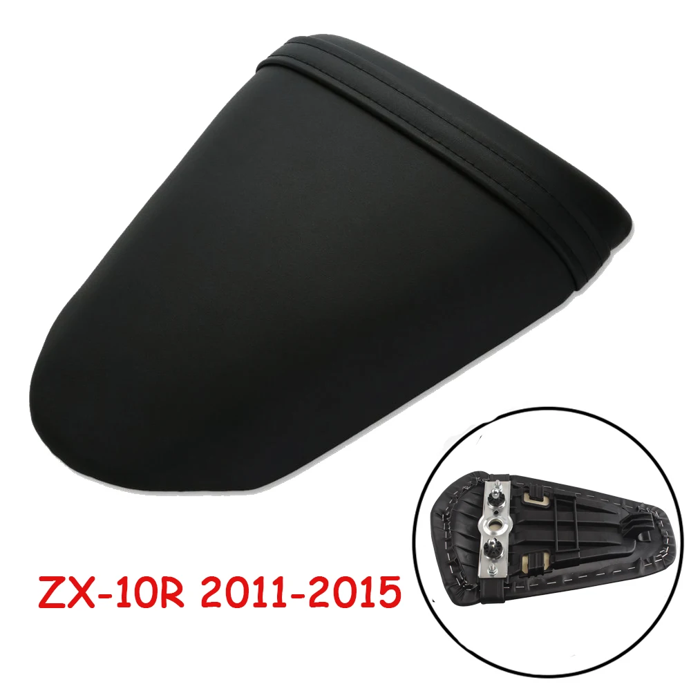 Заднее ПАССАЖИРСКОЕ СИДЕНЬЕ для мотоцикла кожаное сиденье подушка Kawasaki ZX 10R ZX10R