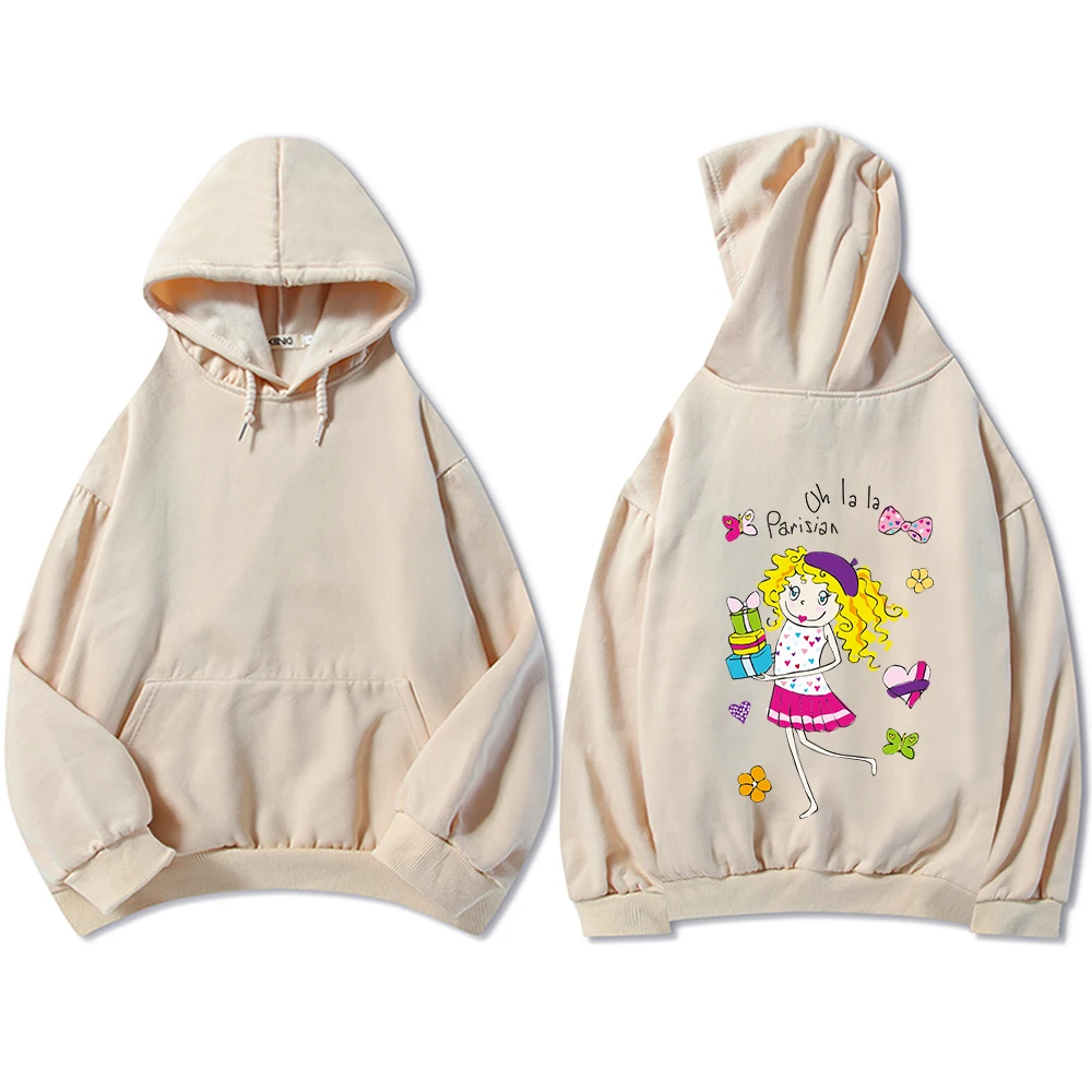 

Oversized Hoodies Women Funny Kawaii Print Kangaroo Pocket Sweatshirts Hooded Harajuku Winter Vintage Korean Pullover Sweatshirt