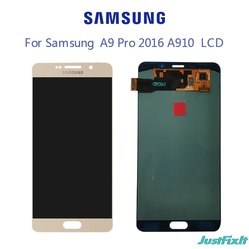 ЖК-дисплей с сенсорным экраном и дигитайзером в сборе для SAMSUNG GALAXY A9100 A9 Pro 2016 A910F