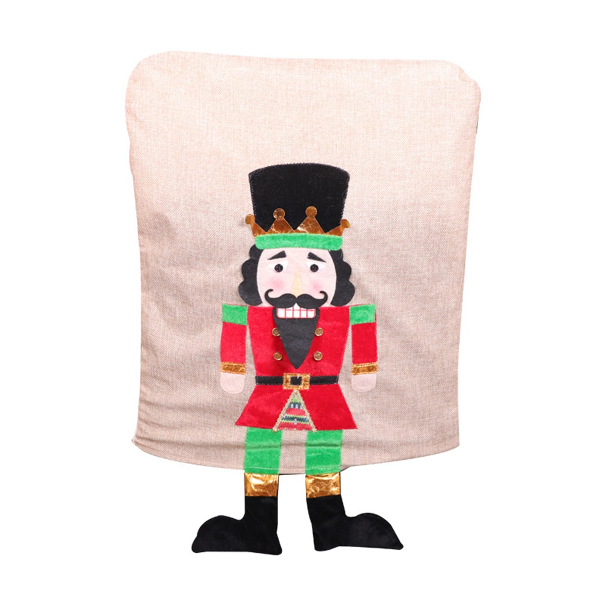 Рождественские чехлы для стульев классические Чехлы обеденных солдатиков