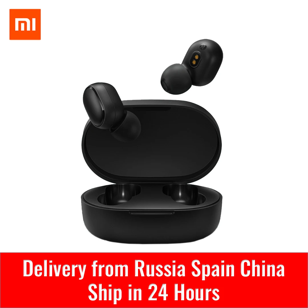 Xiaomi Redmi Airdots TWS, Bluetooth 5,0, беспроводные наушники, гарнитура, наушники, голосовое управление, шумоподавление, управление краном