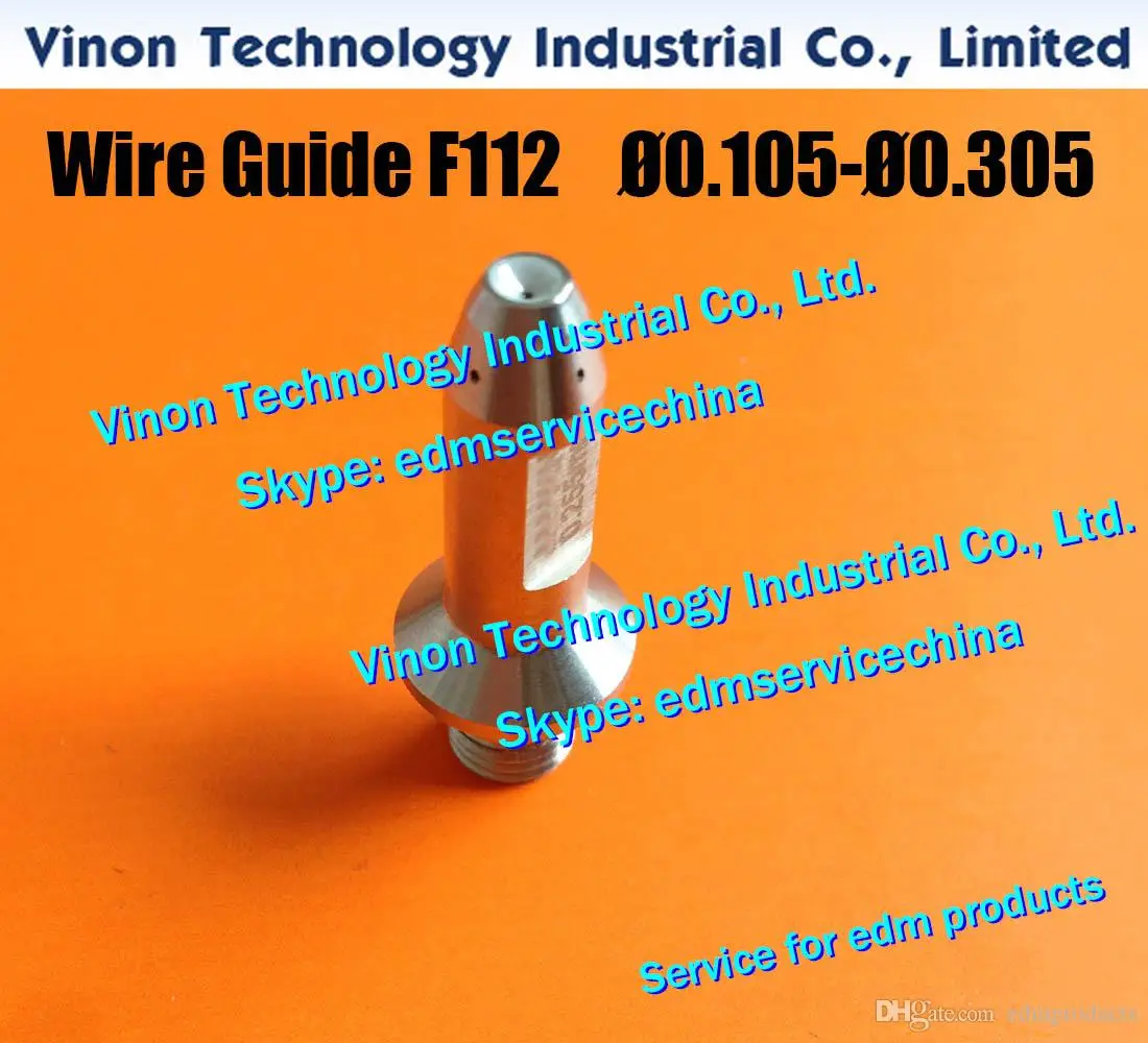 

Ø0.105mm edm Wire Guide F112 Upper A290-8092-X702 for Fanuc A,B,C,iA,iB Upper diamond guide d=0.105mm A290.8092.X702,A2908092X70