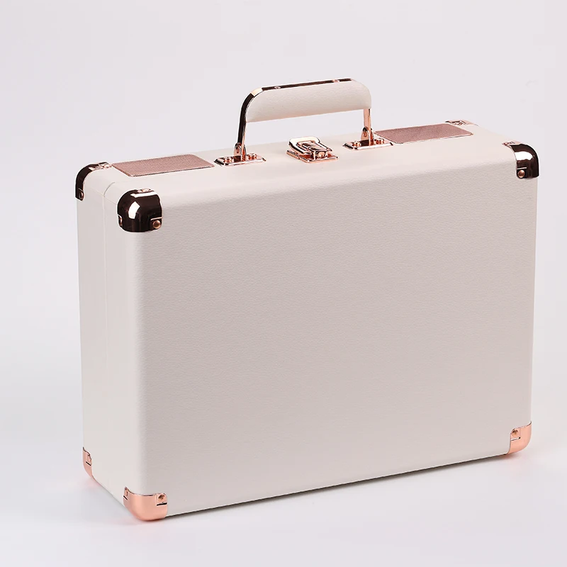 

Turntable portable suitcase phonograph vinyl record player Bluetooth 5.0 33 45 78RPM phonograph retro record player