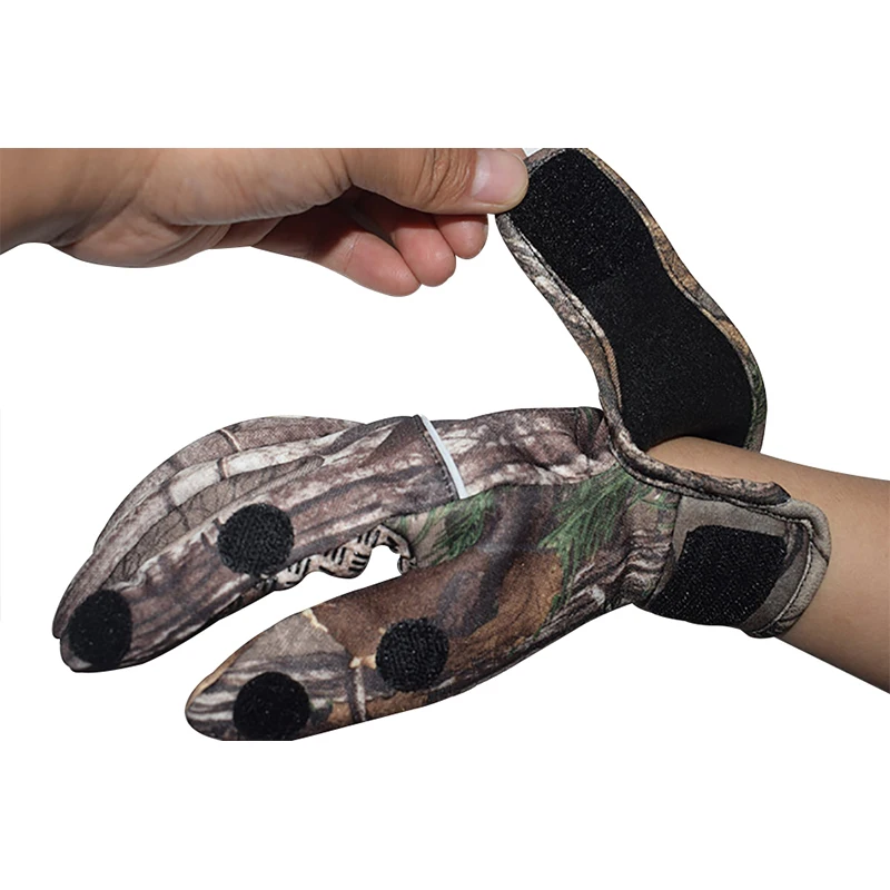 Спортивные камуфляжные лыжные перчатки для взрослых зимние теплые