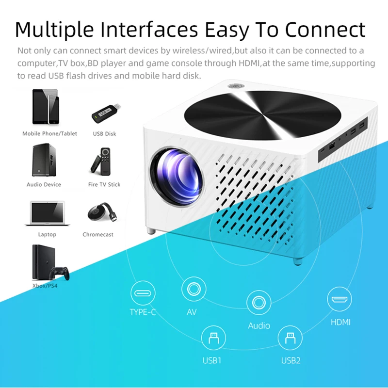 Новый проектор Vivicine K3 Full HD Android 9 0 1080p домашний кинотеатр с функцией синхронизации