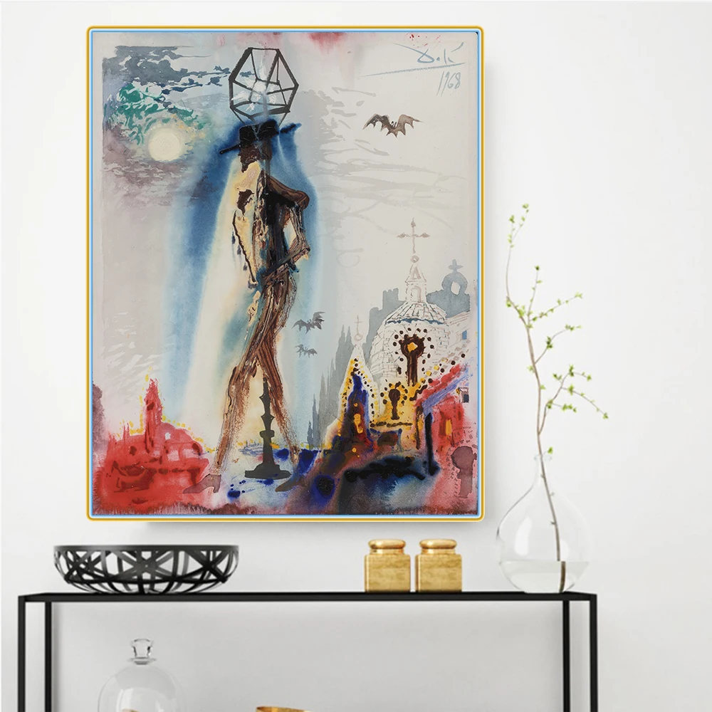 Картина маслом на холсте Дон Хосе Кармен Acte IV цитон Сальвадор Дали 1968 | Дом и сад