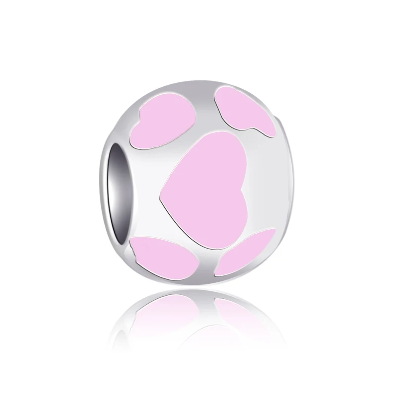 Летние DIY сердца улитки ключ Рождественская елка кристалл шармы Бусины Fit Pandora