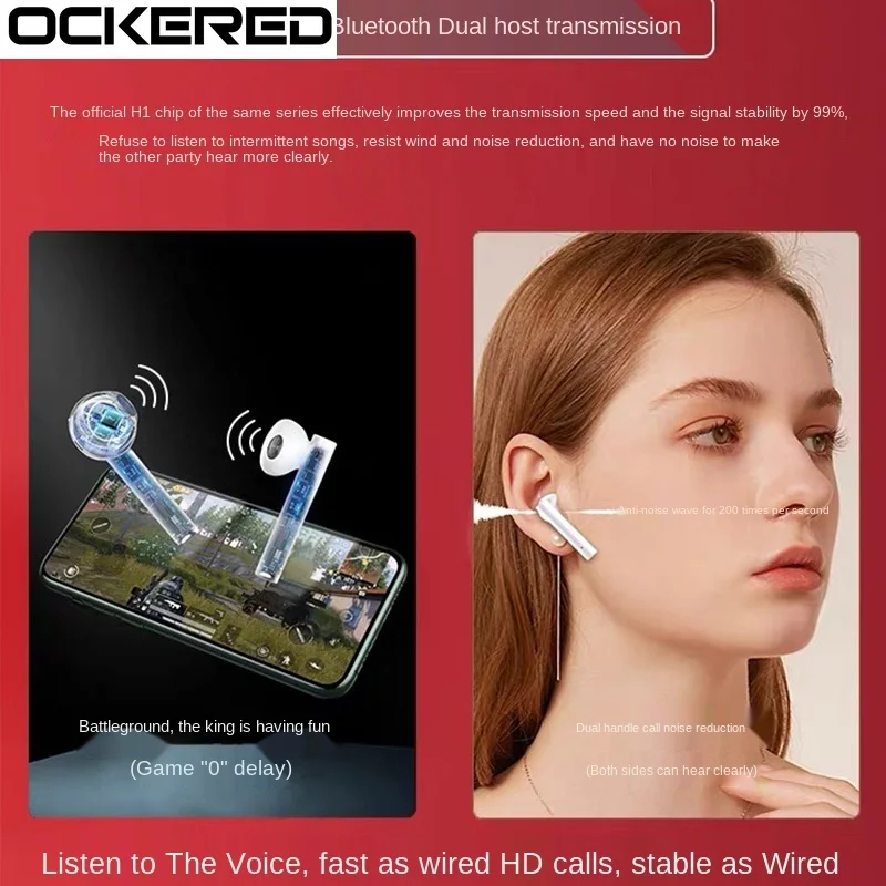 

2021 New Wireless Headphones Earbuds TWS 5.0 Bluetooth Earphones Stereo Headset Gamer Sport Waterproof With Mic