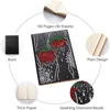 Diamond Painting Cover Notebook DIY Diamond Art Diary Book Flower Journal Notebook 108 Pages/54 Sheets A5 Special Shaped Book 3