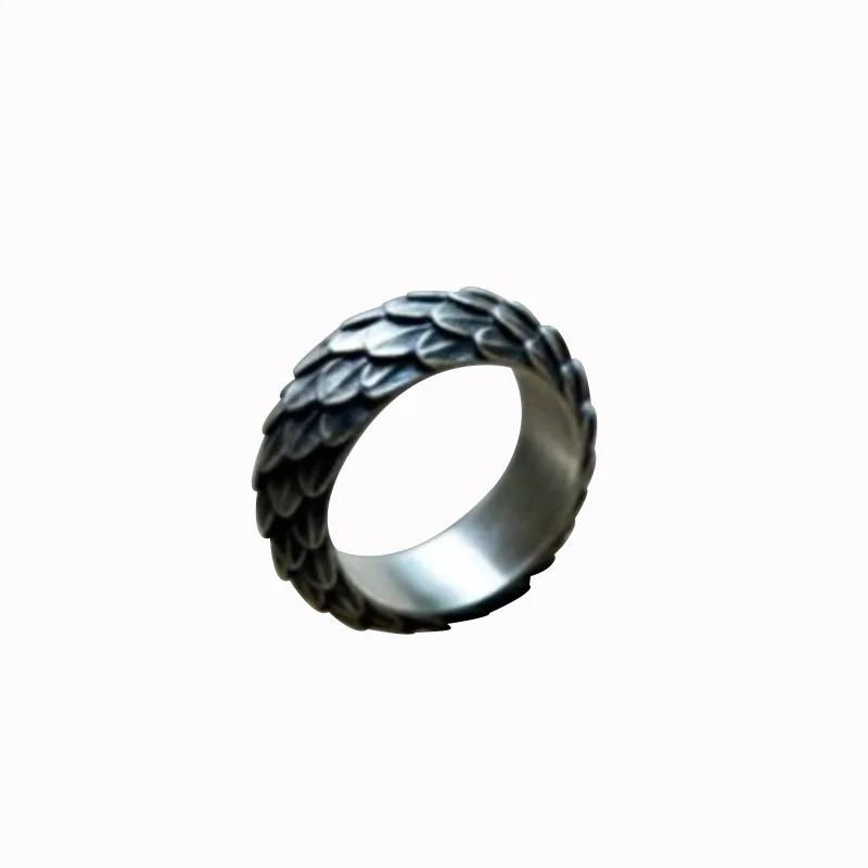 

1pcs Viking Ring Norse Viking Dragon Scales Ring Scandinavian Norse Jewelry Viking Scale Ringring Jewelry