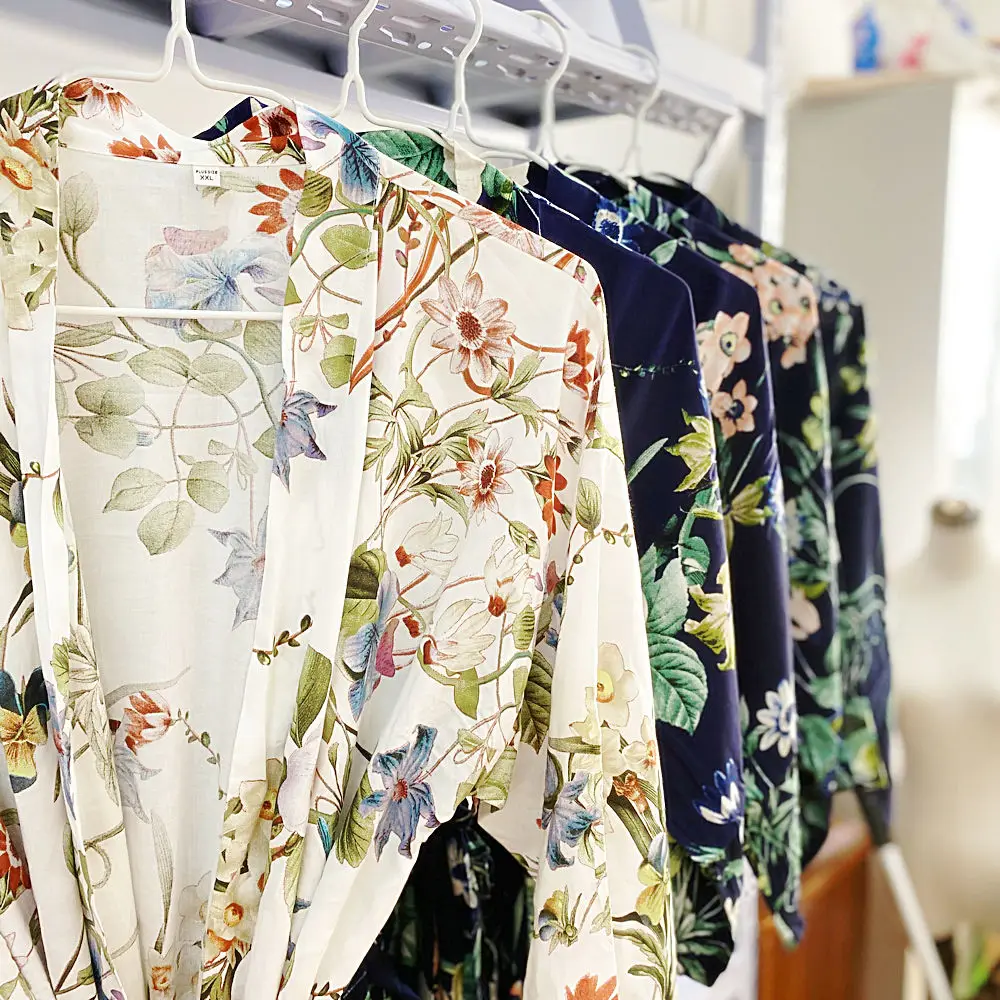 

Rayon Cotton Floral Robe bride robe Bride Wedding Robes Bridesmaid robes 2020