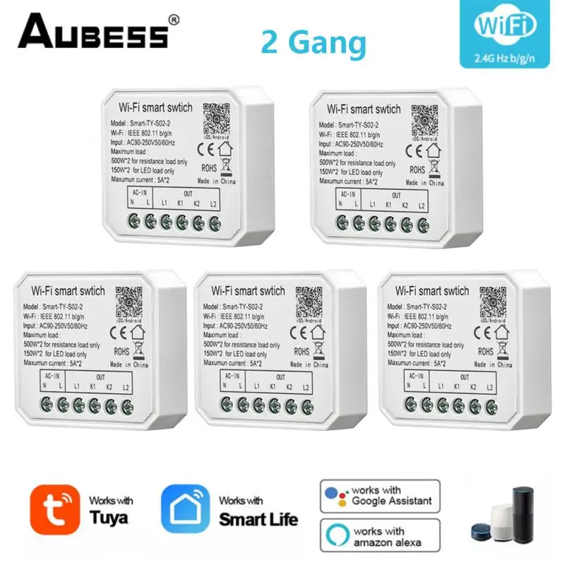 

Умный мини светильник ель Aubess Tuya с поддержкой Wi-Fi и ду