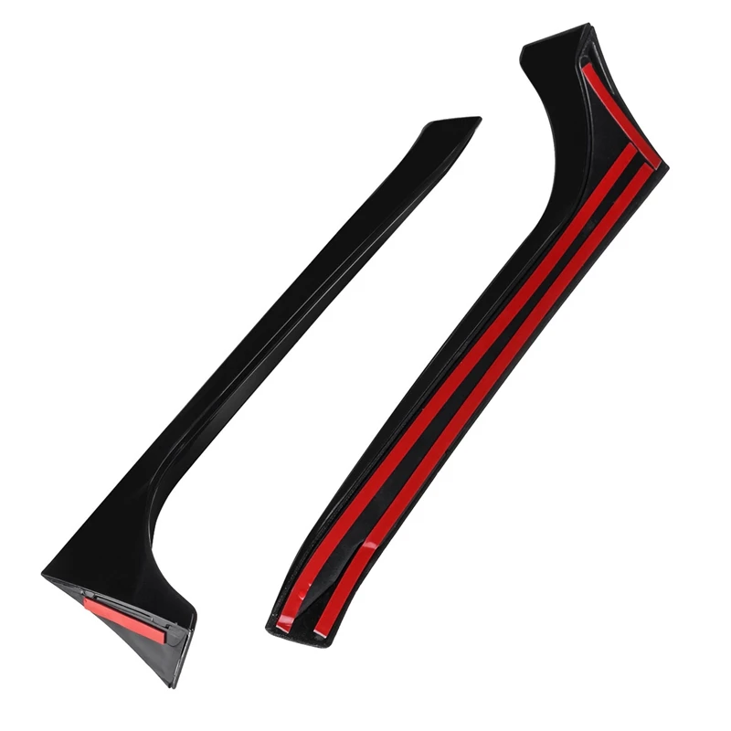 1 пара глянцевые черные боковые Стикеры для спойлера отделка V-W Golf 6 MK6 GTI/GTR/GTD 2008