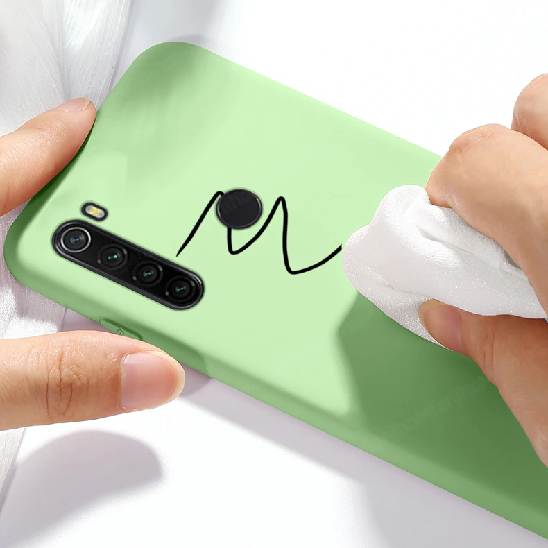 for xiaomi redmi note 8t case cover redmi note 8 t 9 pro 9t 9s liquid silicon shockproof bumper soft phone case redmi note 8 pro free global shipping