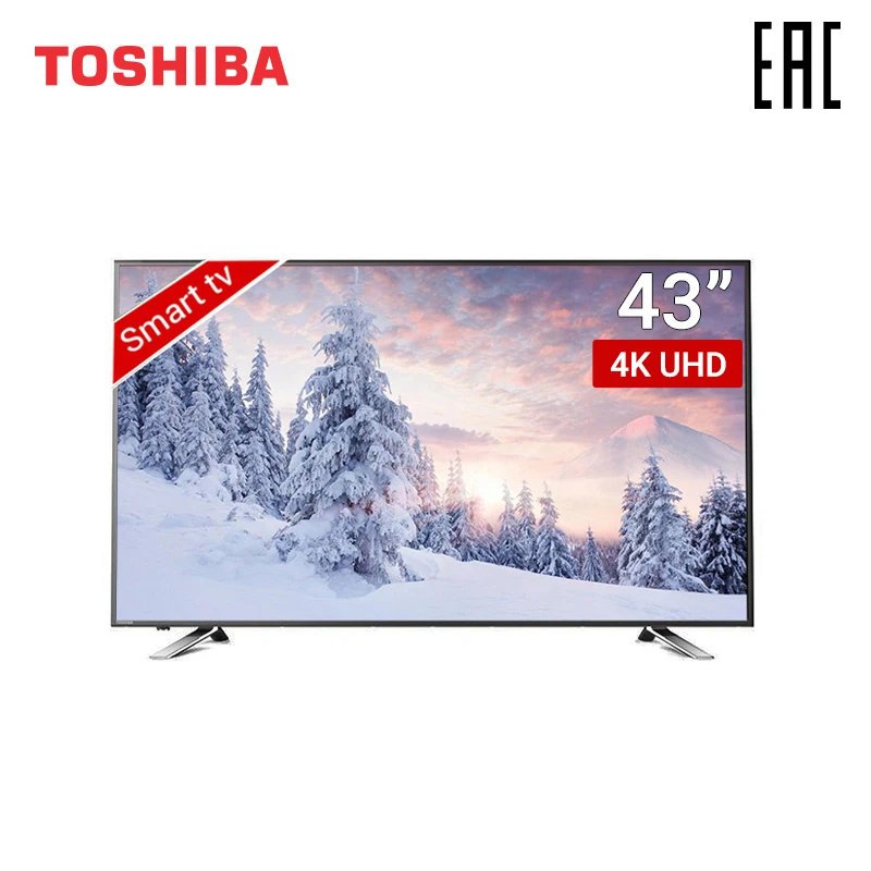 Телевизор 43 дюйма ТВ TOSHIBA 43U5865 4K UHD SmartTV 4049InchTv MOLNIA|Телевизоры| |