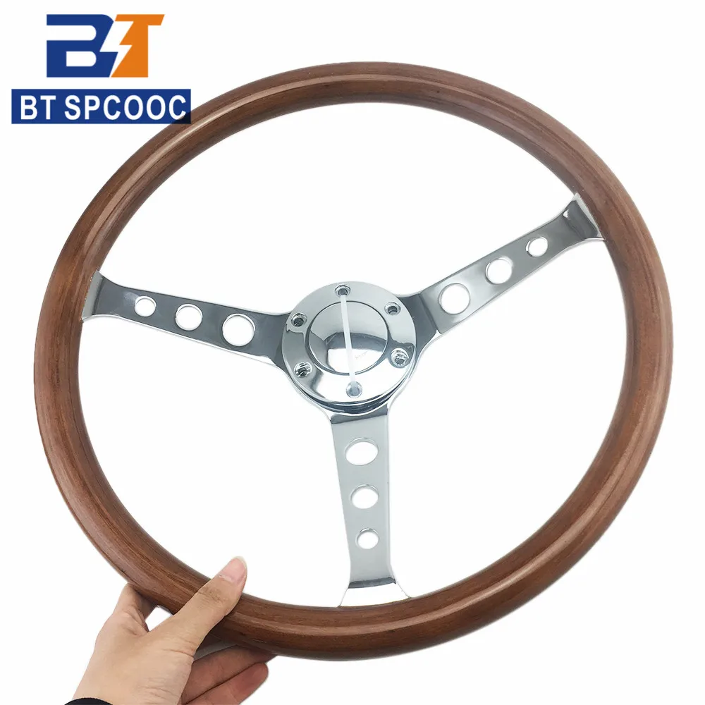 Универсальный Автомобильный руль 15 дюймов гальванический кронштейн