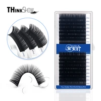 16rowscase individual eyelash extension all size faux cils mink false eyelashes artificial lashes for makeup supplies
