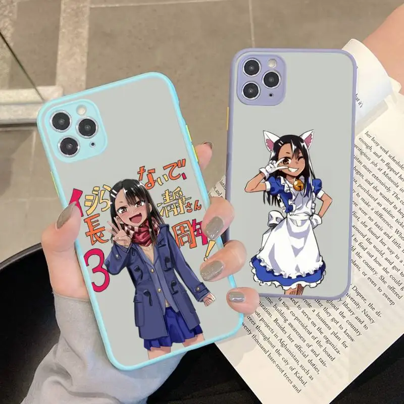 

Yinuoda nagatoro san anime aesthetic Phone Case for iPhone 11 12 13 mini pro XS MAX 8 7 6 6S Plus X 5S SE 2020 XR case