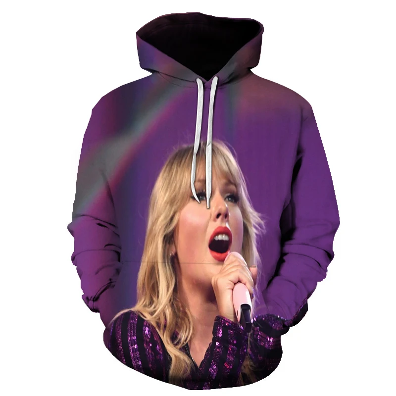 

New Hot Sale Beautiful Girl Pattern Hoodie Top HOODIE Top Street Loose Men 3D Printing Men's Hoodie Comfortable Sweatshirt Women