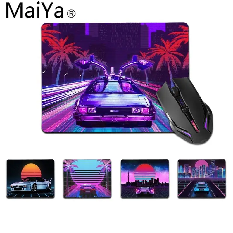 

Высококачественный Спортивный автомобильный высокоскоростной новый коврик для мыши Maiya Vaporwave, лидер продаж, оптовая продажа, игровой коври...