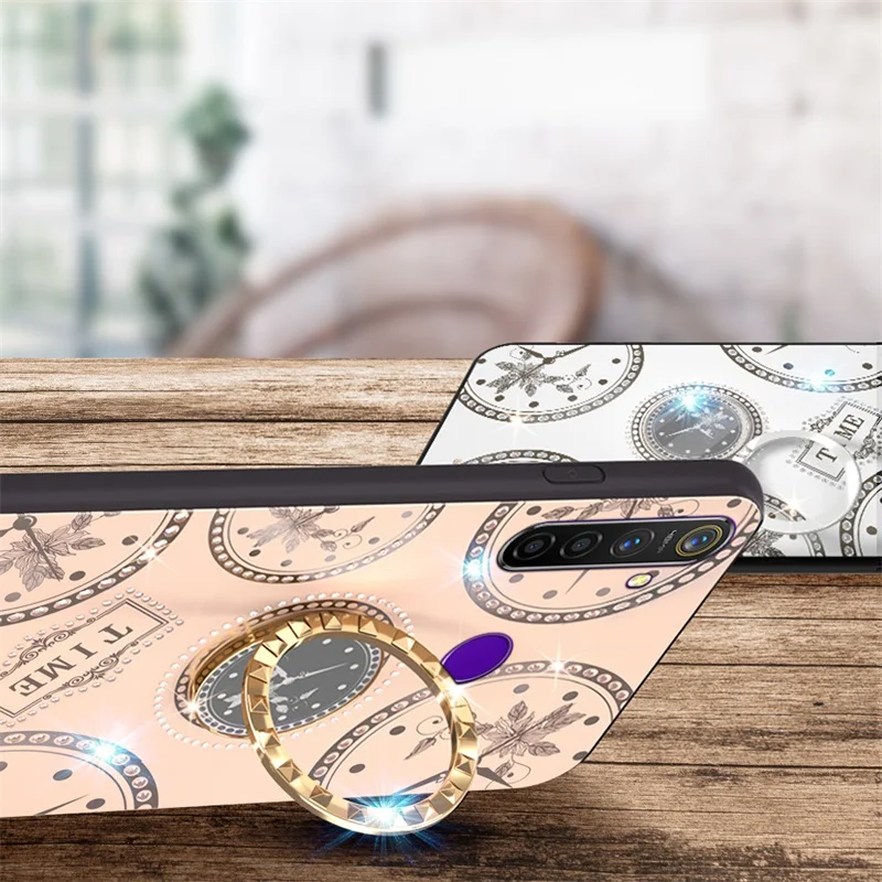 Роскошный чехол с узором в виде часов для OPPO Realme 5 Pro Чехол акриловым
