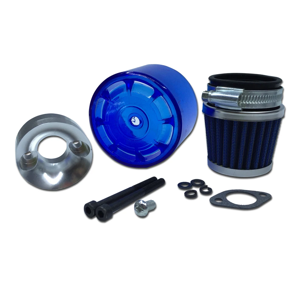 blue RC автомобильный воздушный фильтр подходит CY Zenoha двигатели для RC 1/5 FG HPI ROVAN KM BAJA MONSTER TRUCK - Цвет: blue