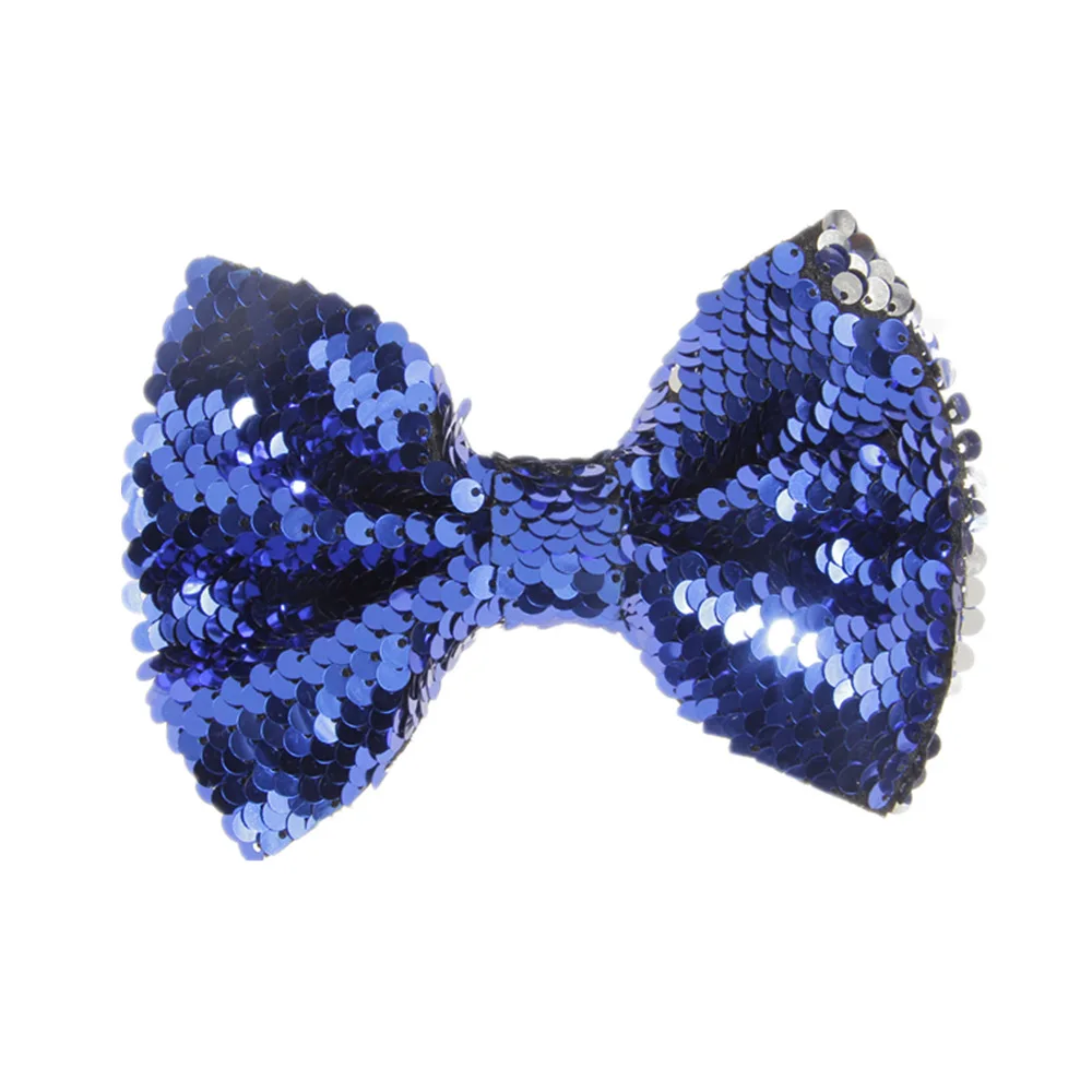 

3pcs/lot Glitter Sequins Butterfly Suit for Children Headbands Hairpins Solid Color Bow DIY Accessories 2020 Christmas Gifts
